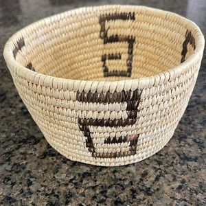 Native American basket. 7” wide X 4” tall